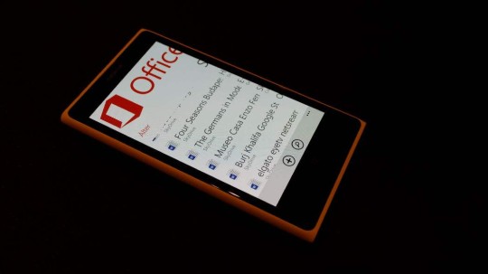 Nokia Lumia 1020 Office und SkyDrive