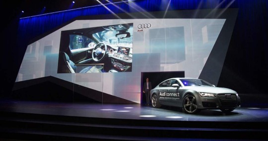 Audi A7 Sportback mit Audi Connect und pilotiertem Fahren